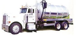 Septic truck from C & H Disposal Service, Inc.