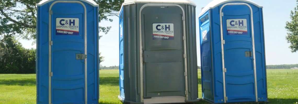 C & H Disposal Service, Inc. portable toilets